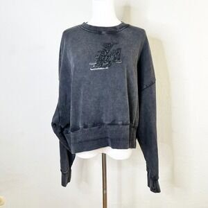 Los Angeles Lakers Pro Standard NBA Sweatshirt Women Size S Washed Black New